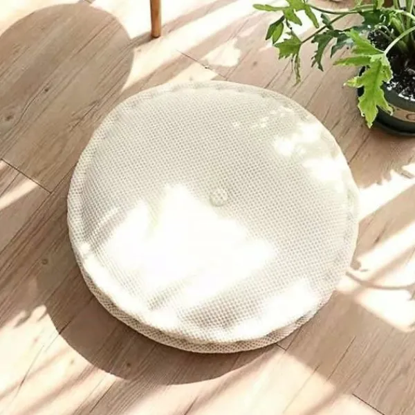 Sittpuffar>Stolsdynor, Sittdynor för Hemmakontor Trädgård Kök och Vardagsrumsdekoration 40cm (Vit)