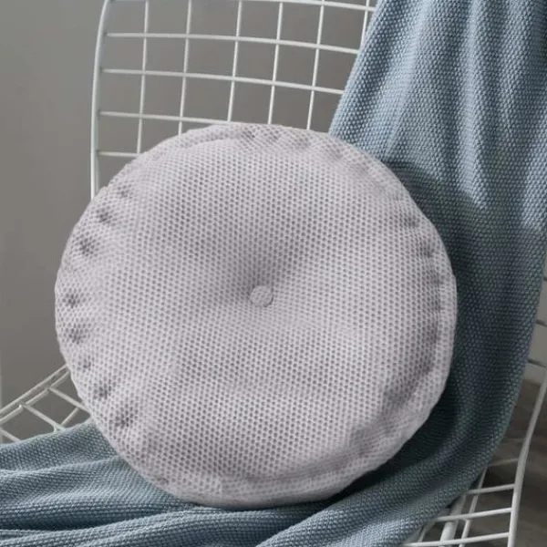 Sittpuffar>Stolsdynor, Sittdynor för Hemmakontor Trädgård Kök och Vardagsrumsdekoration 40cm (Ljusgrå)