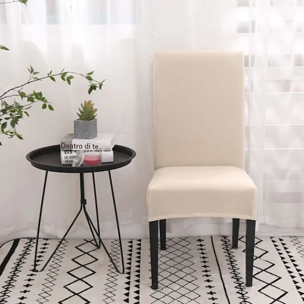 Stolar>Stolskydd för matsal, set om 4 eller 6, stretchiga, avtagbara, tvättbara, stolsöverdrag, dekorativa skydd, sätesöverdrag för hotell -tfrf 6pcs | Fyndiq