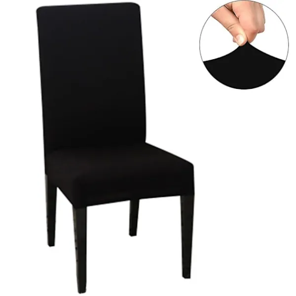 Stolar>Stolsöverdrag för matstolar, stretch, avtagbara, tvättbara