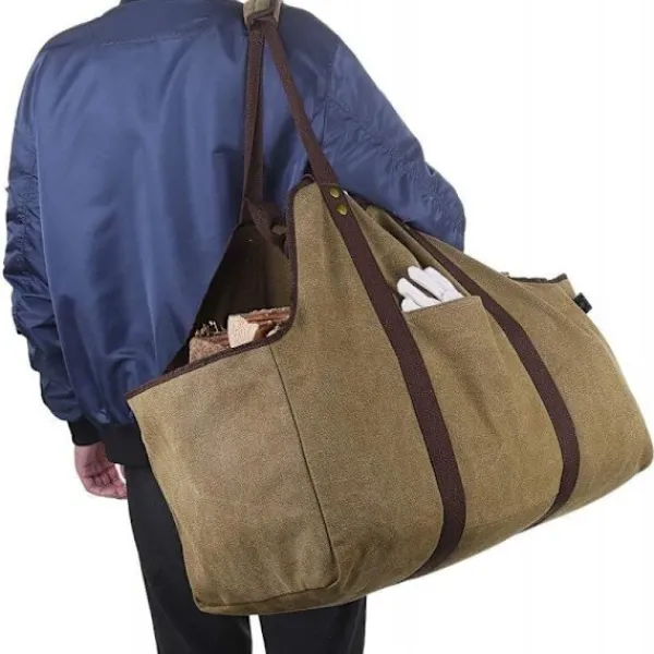 Kistor & Koffertar>Stor Vedväska 60cm x 30cm x 50cm för Förvaring