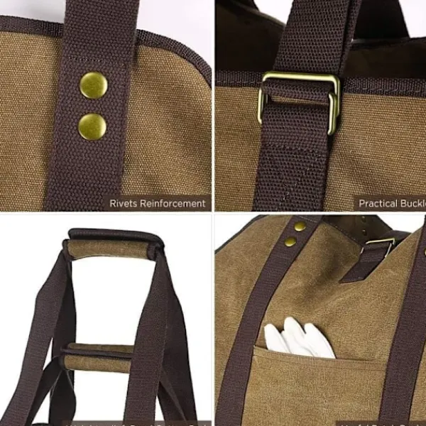 Kistor & Koffertar>Stor Vedväska 60cm x 30cm x 50cm för Förvaring
