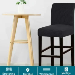 Stolar>Stretchöverdrag för barstol, köksstol, pubstol, överdrag