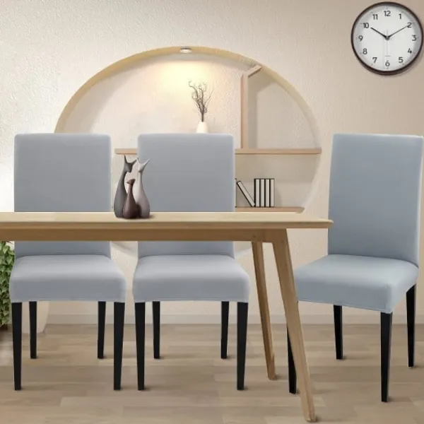 Stolar>Stretchöverdrag Set om 6 överdrag Universal tvättbar