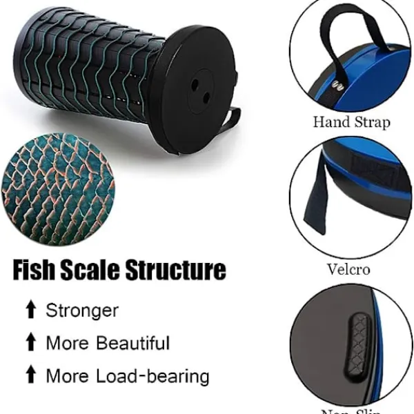 Pallar>Svart, maximal belastning 397 LB, bärbar hopfällbar pall, andra generationens hopfällbar pall, campingpall för fiske/grillning/inomhus/utomhusaktiviteter | Fyndiq