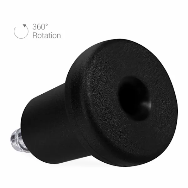 Kontorsmöbler>Tassar för kontorsstol - 5-pack Ersättningshjul 10/22 mm - Fasta och tysta stolsben för hårda golv