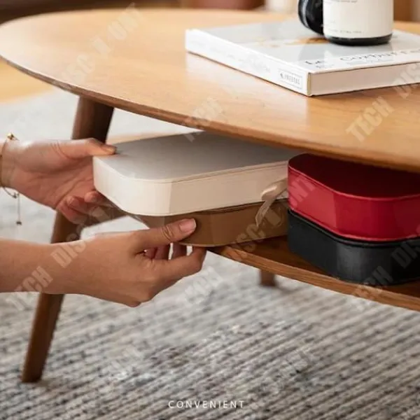 TECH DISCOUNT Sittpuffar>TD® Nordic 28cm vikbar papperspall enkel energibesparande multikinetisk hushålls praktisk utrymmesbesparande pall
