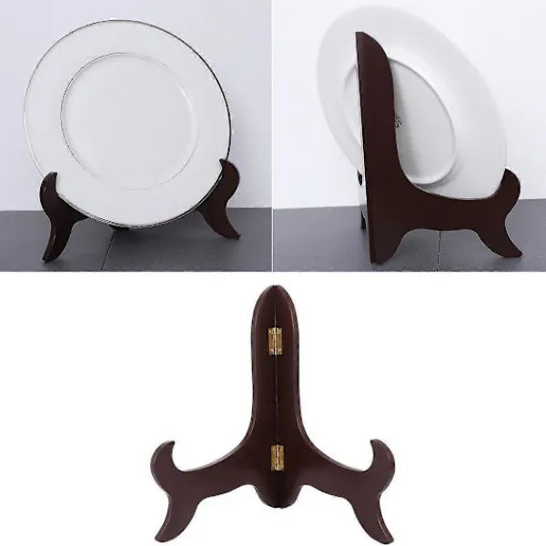 Matgrupper>Teekakeställ Vit Te Pu'er Tehylla Displayställ Tekakehylla Platta Displayställ Skrivbordsställ för Butik (Klassisk 10 tum för Diameter 34-38 cm