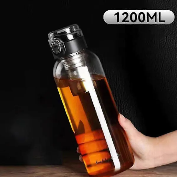Soffbord>Te-kopp med hög kapacitet, vattenseparation, hög temperatur, bärbar tekopp i glas, bärbar vattenkopp för fordon B