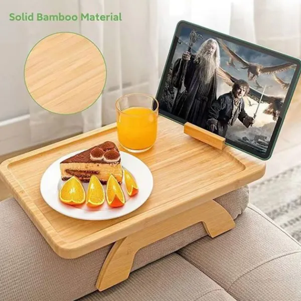Småbord>Telefonhållare i trä Fruktskål Handgjord heminredning