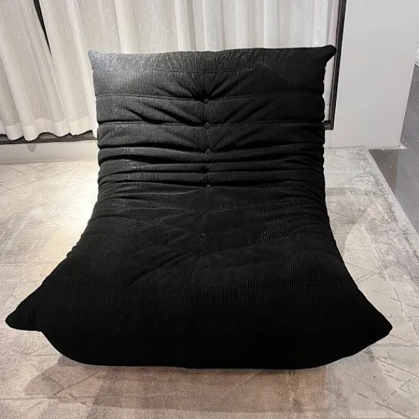 Fåtöljer>Togo Ensitssoffa - - Ingen montering, Ergonomiskt helkroppsstöd, högdensitets fjädrande skum, Premium Soft-Touch-klädsel
