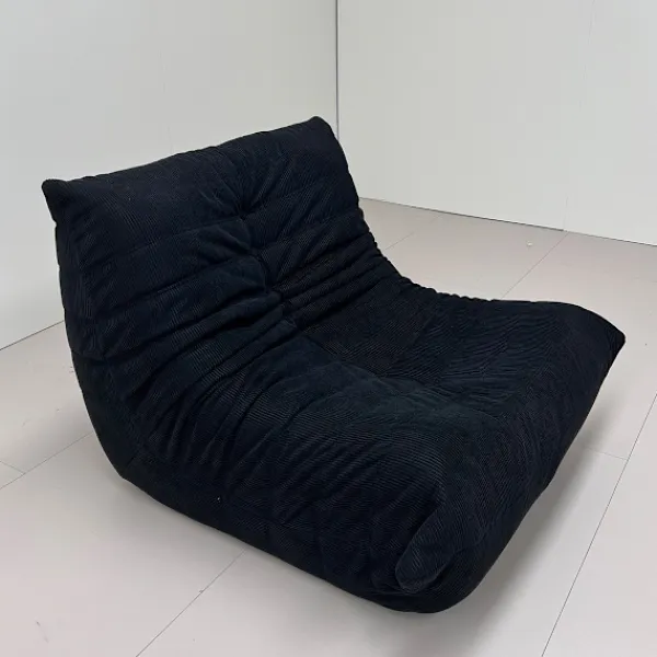 Fåtöljer>Togo Ensitssoffa - - Ingen montering, Ergonomiskt helkroppsstöd, högdensitets fjädrande skum, Premium Soft-Touch-klädsel