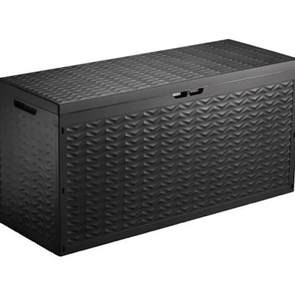 TOOD Kistor & Koffertar>Resin förvaringsstam/kista 330 L - 120 x 45 x 60 cm - Antracitgrå