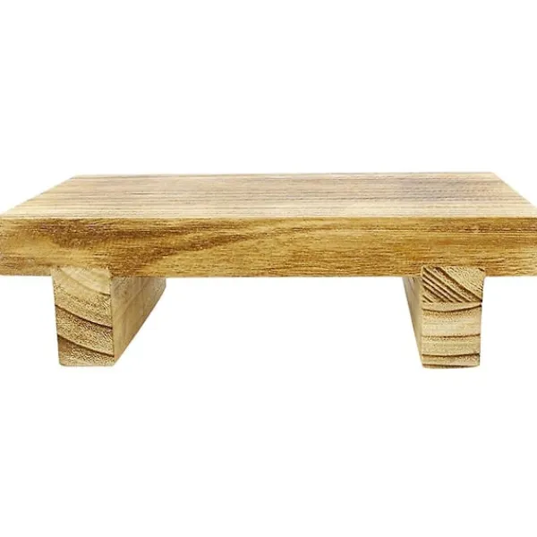 Småbord>Träpall för sängkanten, hushållspall för sovrum, multifunktionell pall (25,00X18,00X7,00CM, som visas i figur 1)