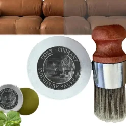 Kistor & Koffertar>Tuff och nötningsbeständig Möbler Salve För Läder Möbler Salve/Leather Salve Med Svin Brist Borste För Hem