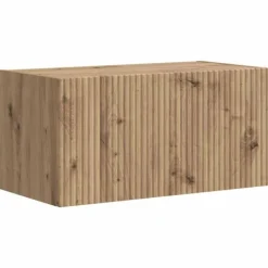 vidaXL Tv-Bänkar>TV Vägghylla Artisan Ek 60 x 31 x 29.5 cm Konstruerat trä