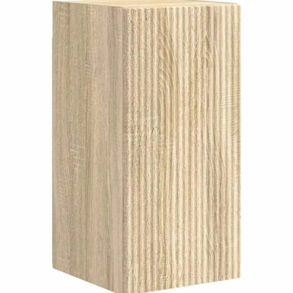 vidaXL Hyllor>TV Vägghylla Sonoma 30 x 31 x 60 cm Konstruerat trä