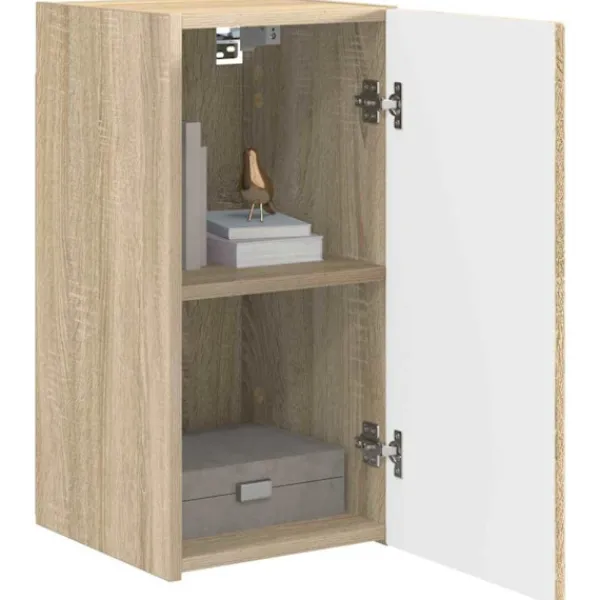 vidaXL Hyllor>TV Vägghylla Sonoma 30 x 31 x 60 cm Konstruerat trä