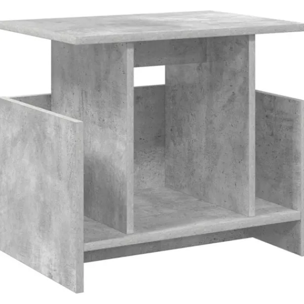 vidaXL Tv-Bänkar>TV-bänk Betonggrå 50 x 35 x 45 cm Konstruerat trä