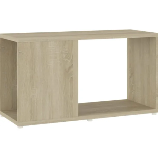 vidaXL Tv-Bänkar>TV-bänk sonoma-ek 60x24x32 cm konstruerat trä