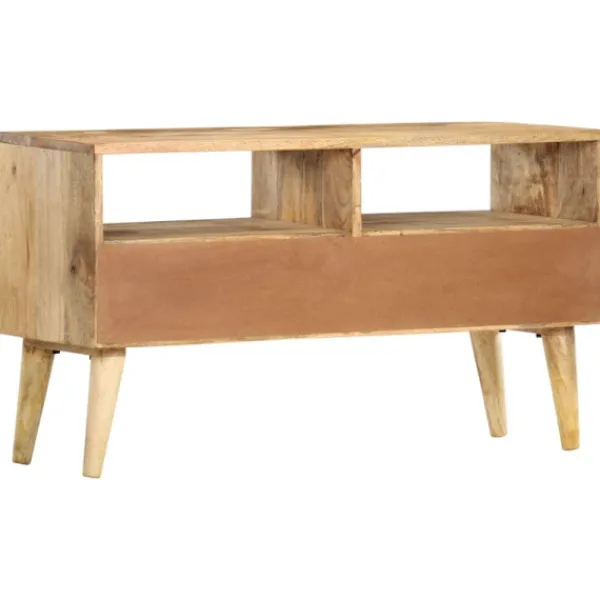 vidaXL Tv-Bänkar>TV-bänk 90x30x50 cm massivt mangoträ