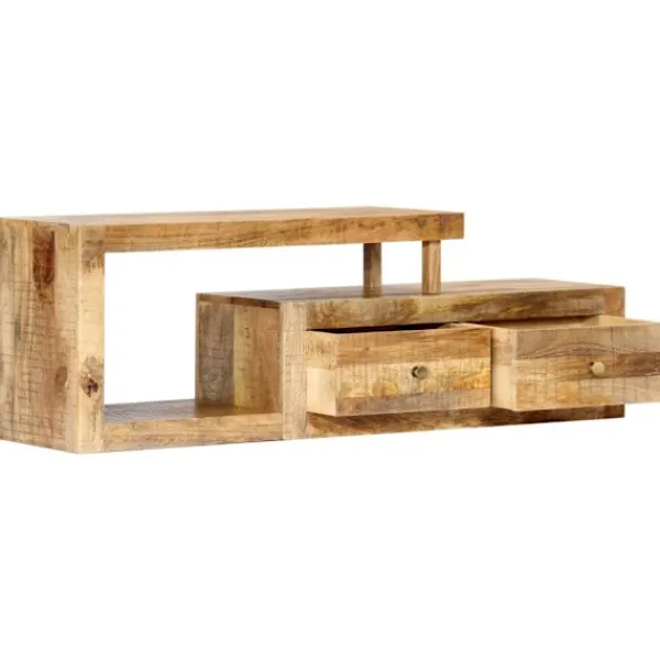 vidaXL Tv-Bänkar>TV-bänk 120x30x40 cm massivt mangoträ