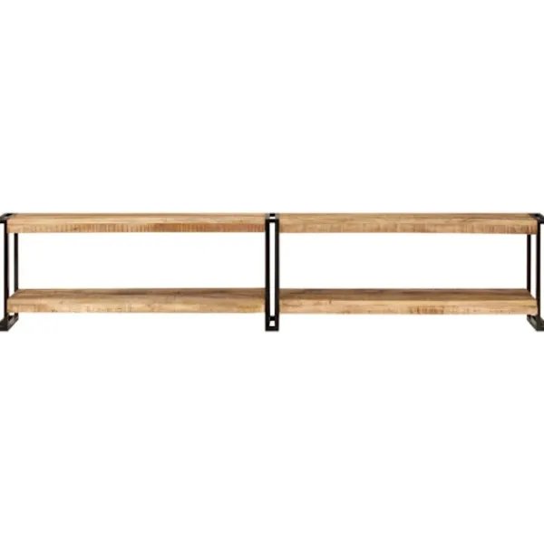 vidaXL Tv-Bänkar>Tv-bänk 200x30x40 cm massivt mangoträ