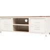 vidaXL Tv-Bänkar>TV-bänk 120x30x40 cm vit