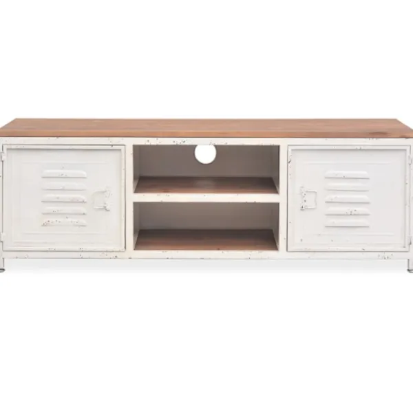 vidaXL Tv-Bänkar>TV-bänk 120x30x40 cm vit