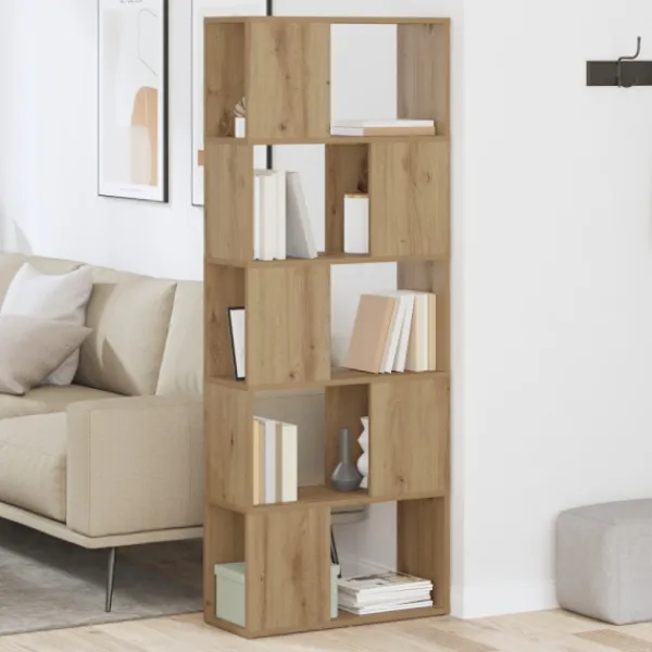 vidaXL Hyllor>TV-bänkset Väggmonterad Brun 60 x 24 x 156 cm Konstruerat trä