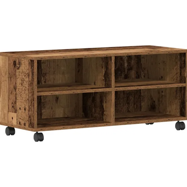 vidaXL Tv-Bänkar>TV-skåp Brun 90 x 35 x 40,5 cm Konstruerat trä