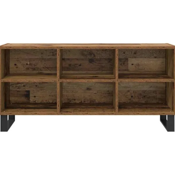 vidaXL Tv-Bänkar>TV-skåp Gammalt trä 103,5 x 30 x 50 cm Konstruerat trä