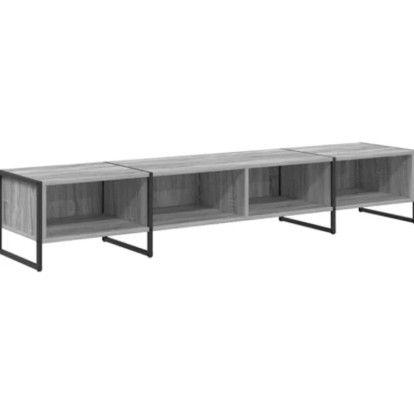 vidaXL Tv-Bänkar>TV-skåp Grå Sonoma 170.5 x 36 x 30.5 cm Konstruerat trä