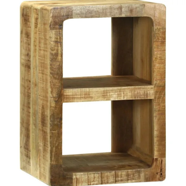 vidaXL Tv-Bänkar>TV-skåp med hylla Brun 36 x 30 x 54 cm Massivt Mangoträ