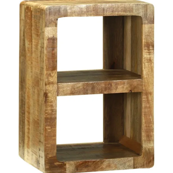 vidaXL Tv-Bänkar>TV-skåp med hylla Brun 36 x 30 x 54 cm Massivt Mangoträ