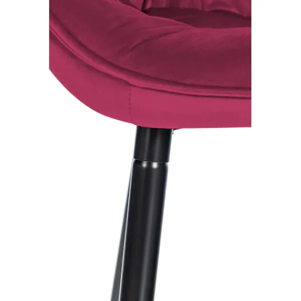 BellaFurn Stolar>Uppsättning av 2 sammet barstolar - Uppdaterad säte - Modern design och komfort