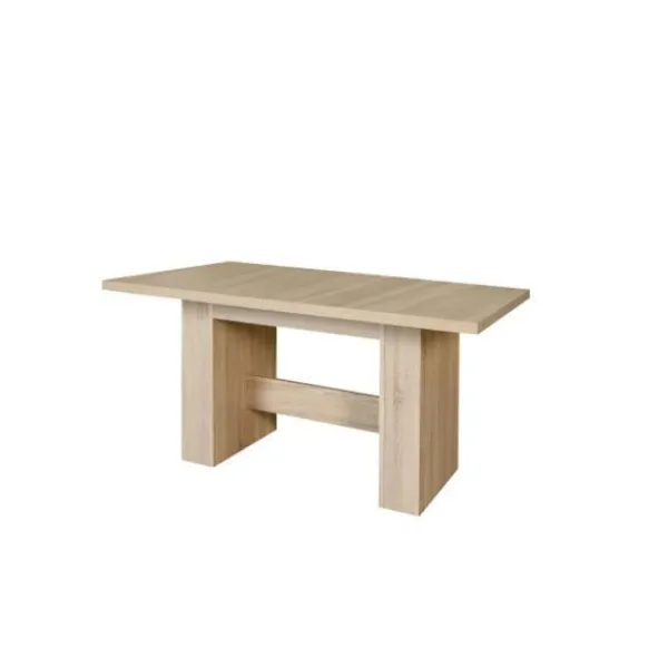 Matbord>Utdragbart matbord för 6 till 12 personer modern stil - MIDDAG - L 140-273 x B 90 cm