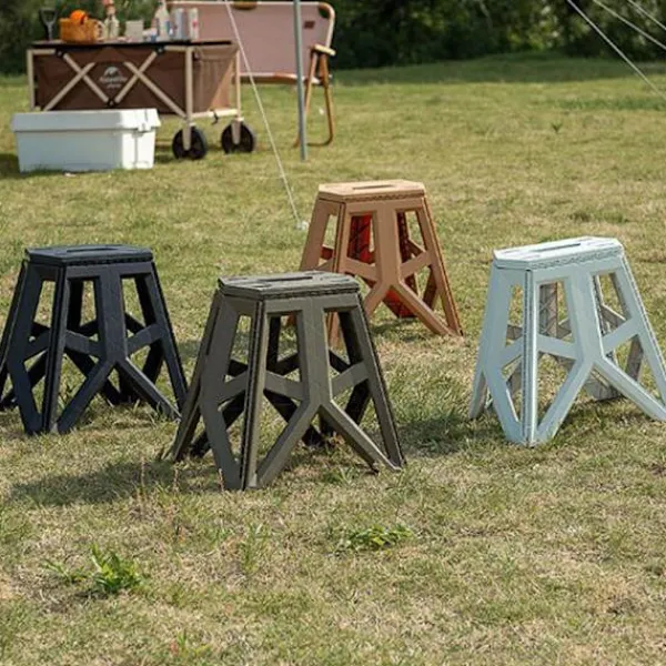 HEET Pallar>Utomhus bärbar hopfällbar pall Högt bärande handtagsdesign L1