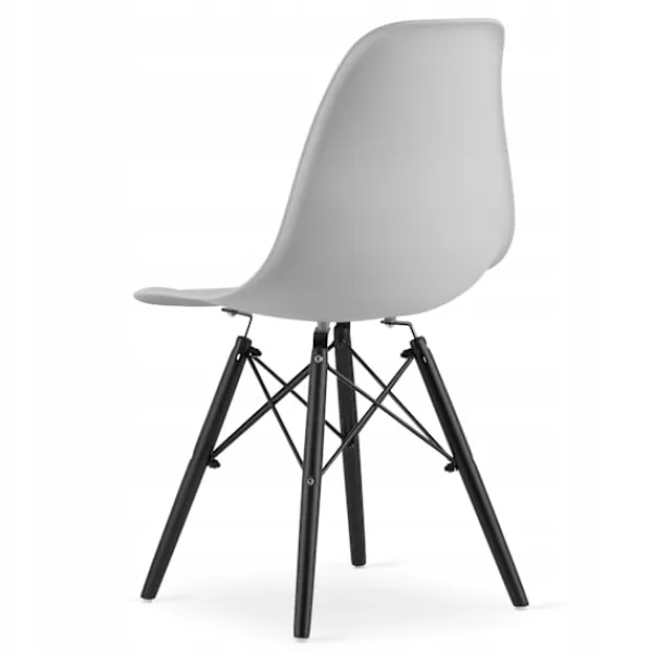 Valora Matgrupper>KOVA 80 Bordsset Modern Svart Rund Matsal x4