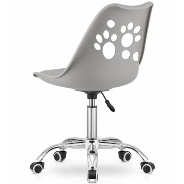 Valora Kontorsmöbler>PRINT snurrstol grå ergonomisk design justerbar