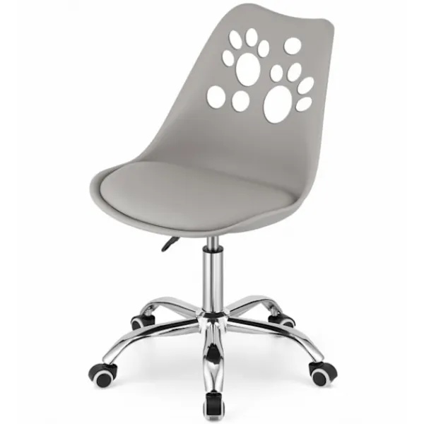 Valora Kontorsmöbler>PRINT snurrstol grå ergonomisk design justerbar