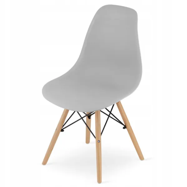 Valora Matgrupper>SET MED KVADRATISKT BORD 80X80 Sonoma Ek + 4 Osaka Stolar Grå x4