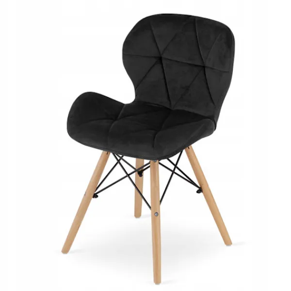 Valora Matgrupper>SET MED RUNDA BORD KOVA 60 Svart + 2 WAKO Svarta Stolar x2