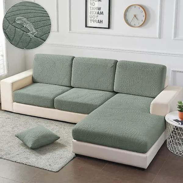 LAIQIANKUA Soffor>Vattentät cover för vardagsrum Stretch jacquard sofföverdrag Billig sofföverdrag Delikat sofföverdrag för hem Hotell C 06