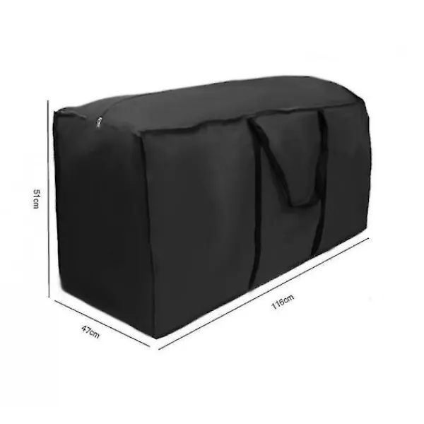Kistor & Koffertar>Vattentät förvaringsväska för utomhusbruk, möbelskydd 116X47X51cm