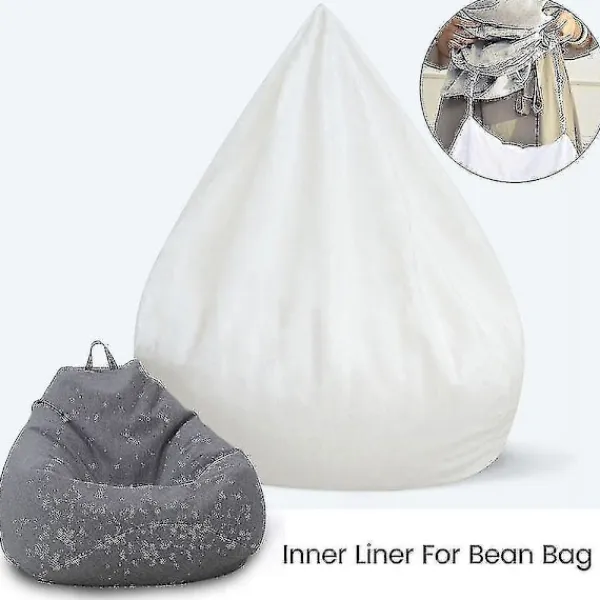 FMYSJ Sittsäckar>Vattentätt Innerfodral för Lazy Bean Bag Soffa, Utan Fyllning - Storlek 100x120 cm (FMY)