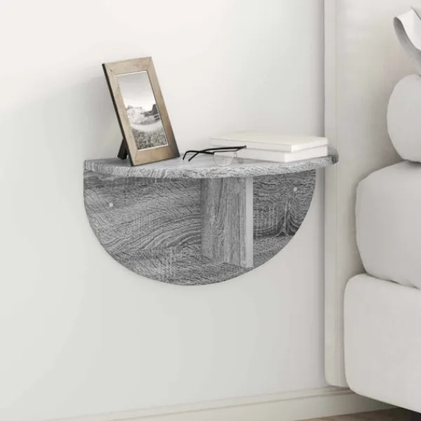 vidaXL Hyllor>Vägg hylla Grå Sonoma 38 x 19 x 19 cm Konstruerat trä