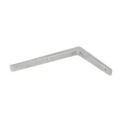Hyllor>Vägghyllskonsol - AMIG - Palomilla - Stål - Grå - 250x200 mm Metallic Grå[CO]