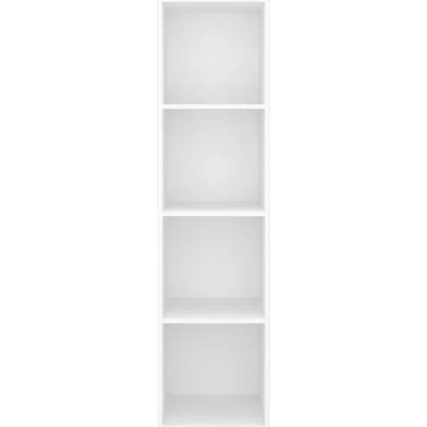 vidaXL Tv-Bänkar>Väggmonterad tv-bänk vit 37x37x142,5 cm konstruerat trä