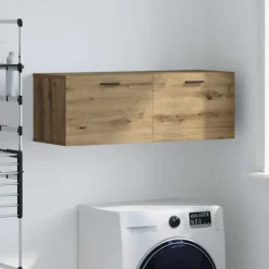 vidaXL Skåp>Väggmonterat skåp Artisan Ek 100 x 36,5 x 35 cm Konstruerat trä